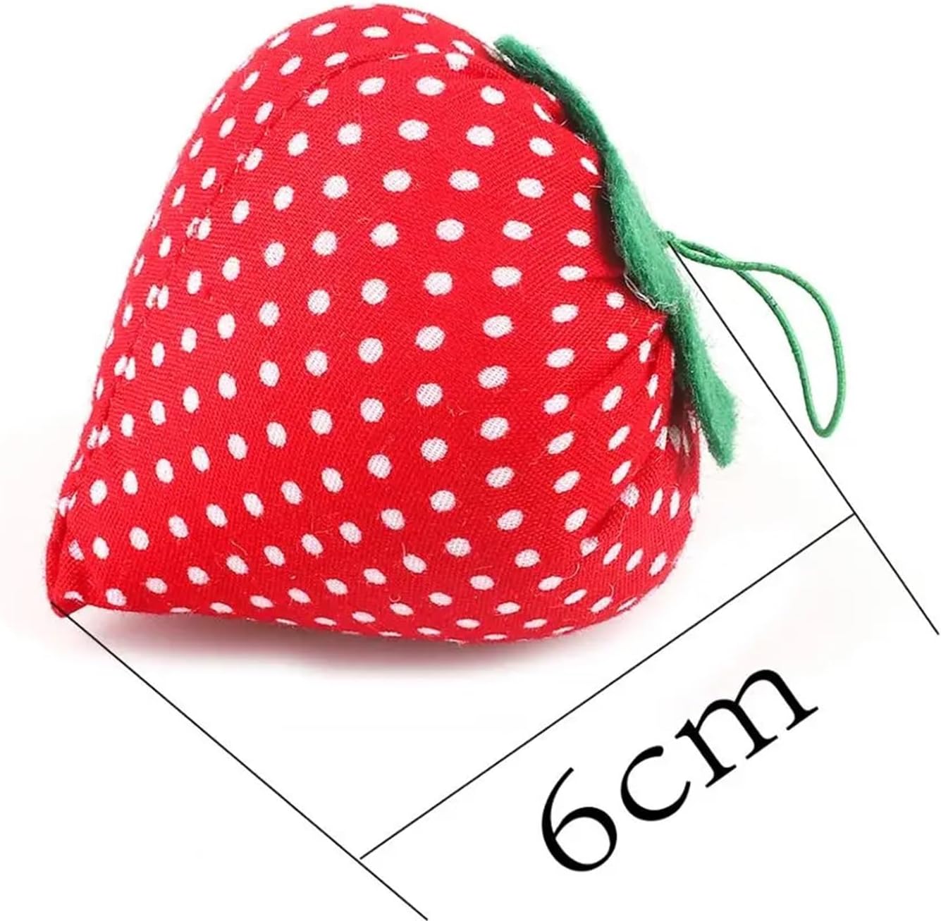 Pin cushion 10pc Red Strawberry Shaped Needle Pillow Holder DIY Handcraft Tool for Cross Stitch Sewing Home Kit