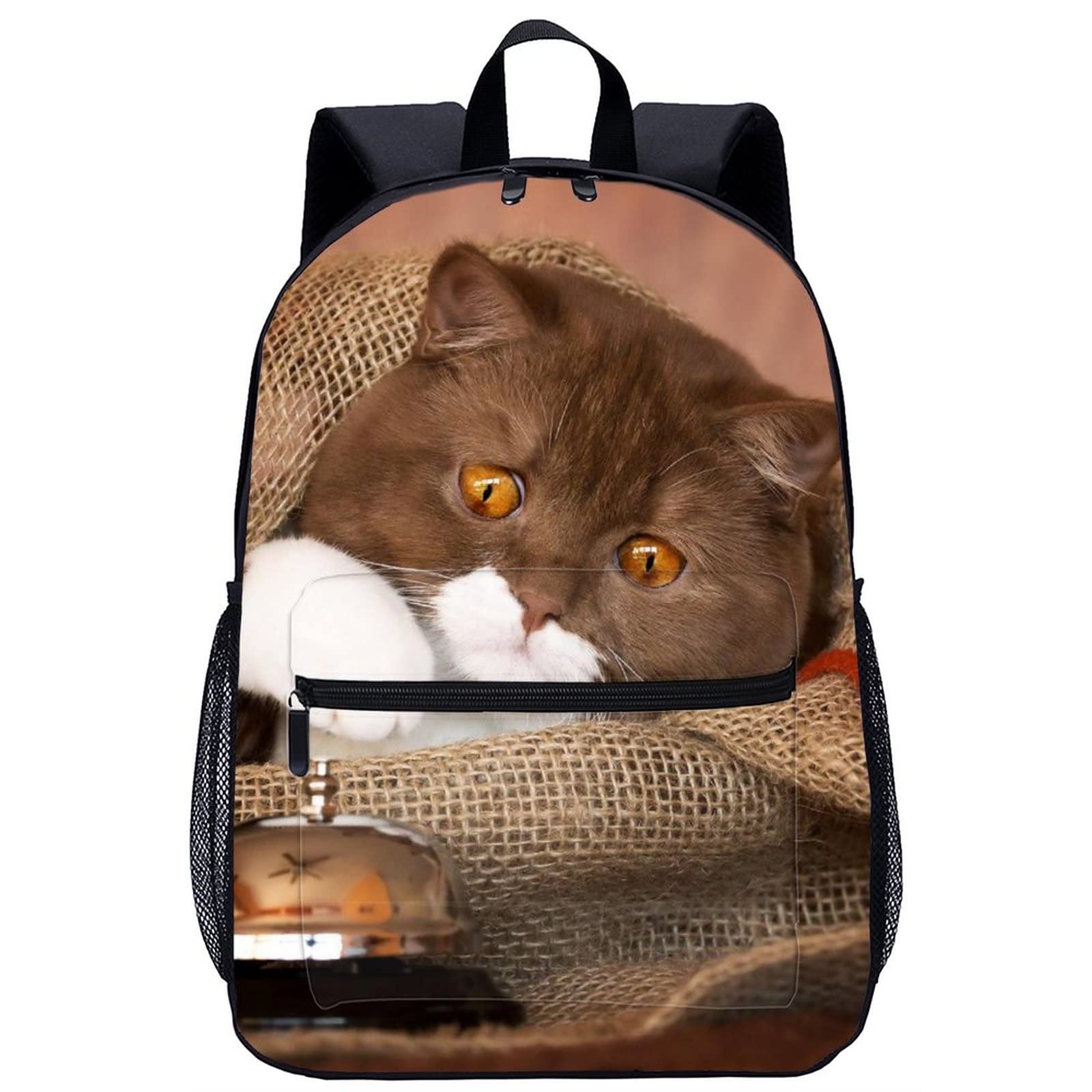 Mochila para niños de gato 3D ideal para el colegio y parques 8