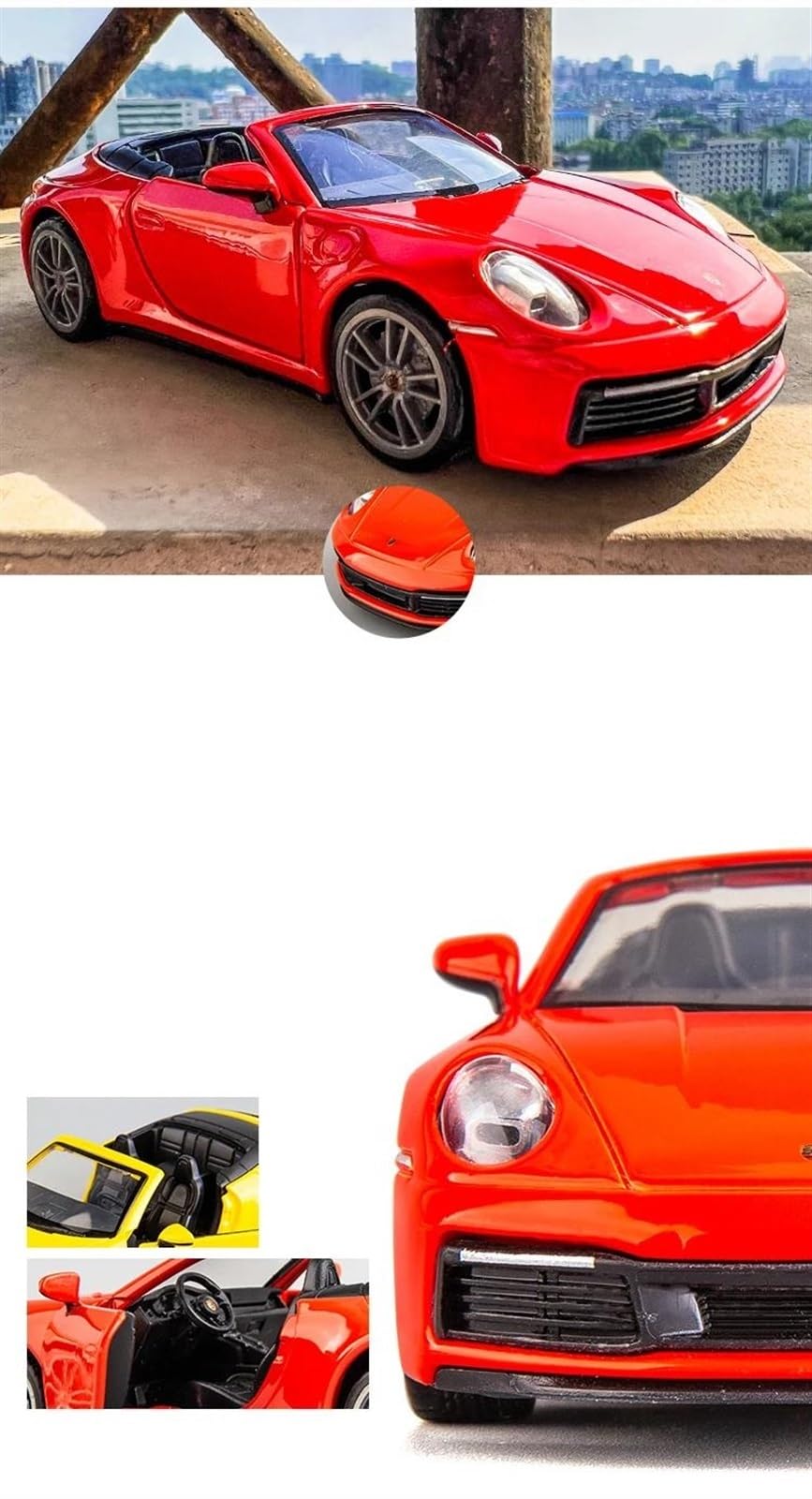 Amazon | ダイキャストカー 1:32 ポルシェ 911 カレラ車モデル車