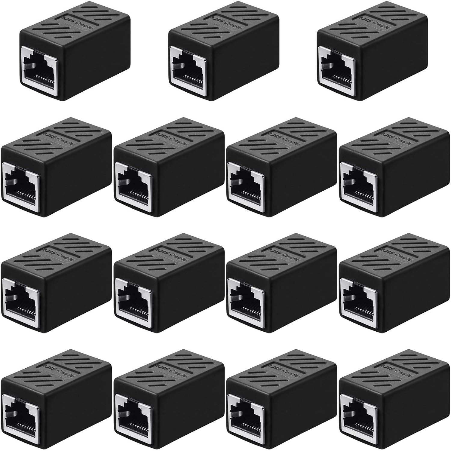 Amazon.co.jp: JUTOSU RJ45 Lanケーブル 延長コネクタ カプラ