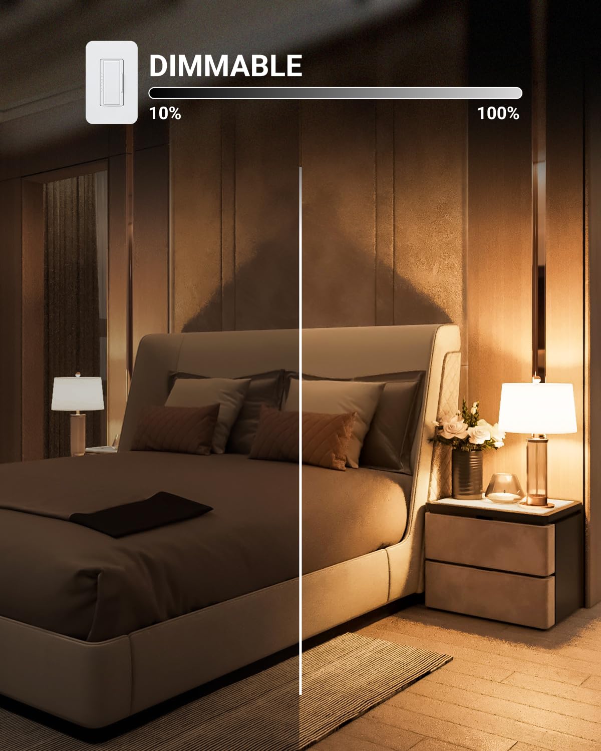 Sunco A15 LED Light Bulbs 10 Pack 60W Equivalent 800 Lumens Dimmable Appliance Ceiling Fan Bulb 3000K Soft — view 3