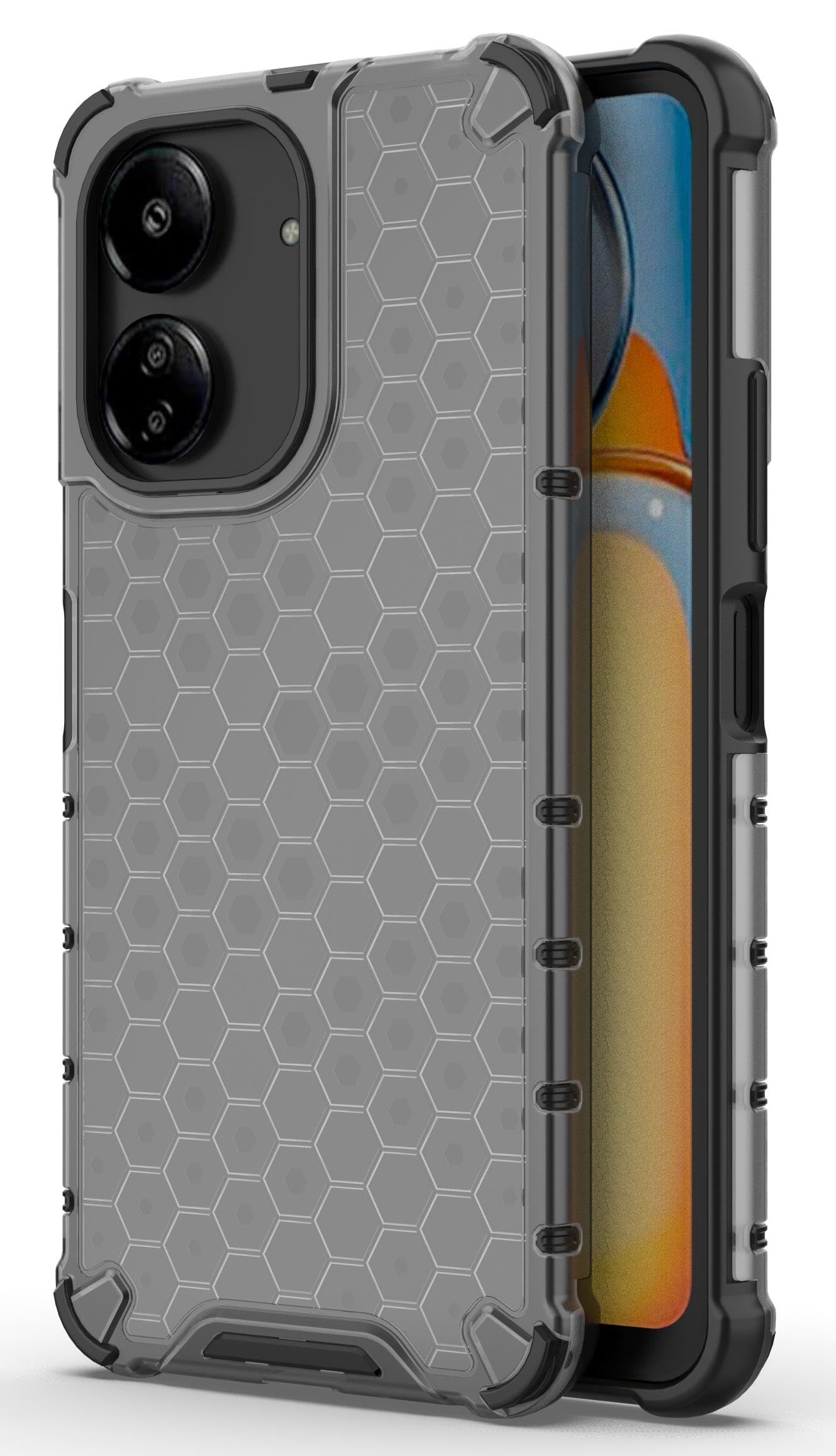 Gorilion | Compatible for [ Poco C65 / Mi Redmi 13C 4G ] Back Case Cover for [ Poco C65 / Mi Redmi 13C 4G ] (Silicon | Carbonfibre) - Black (B0DB2B7PD6) Amazon Price History, Amazon Price Tracker