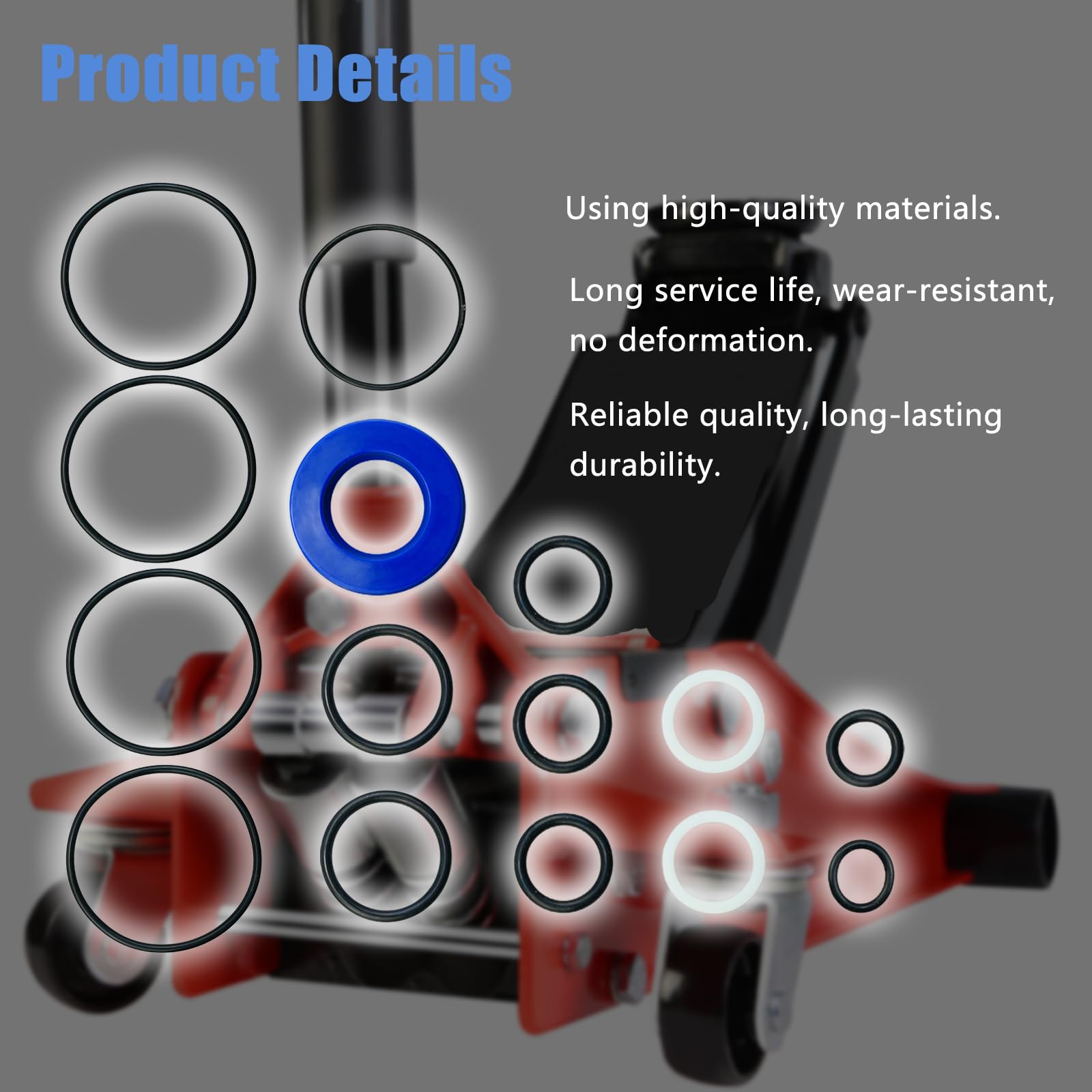 Amazon.com: 214.50136 Floor Jack Seal Replacement Kit Fit for