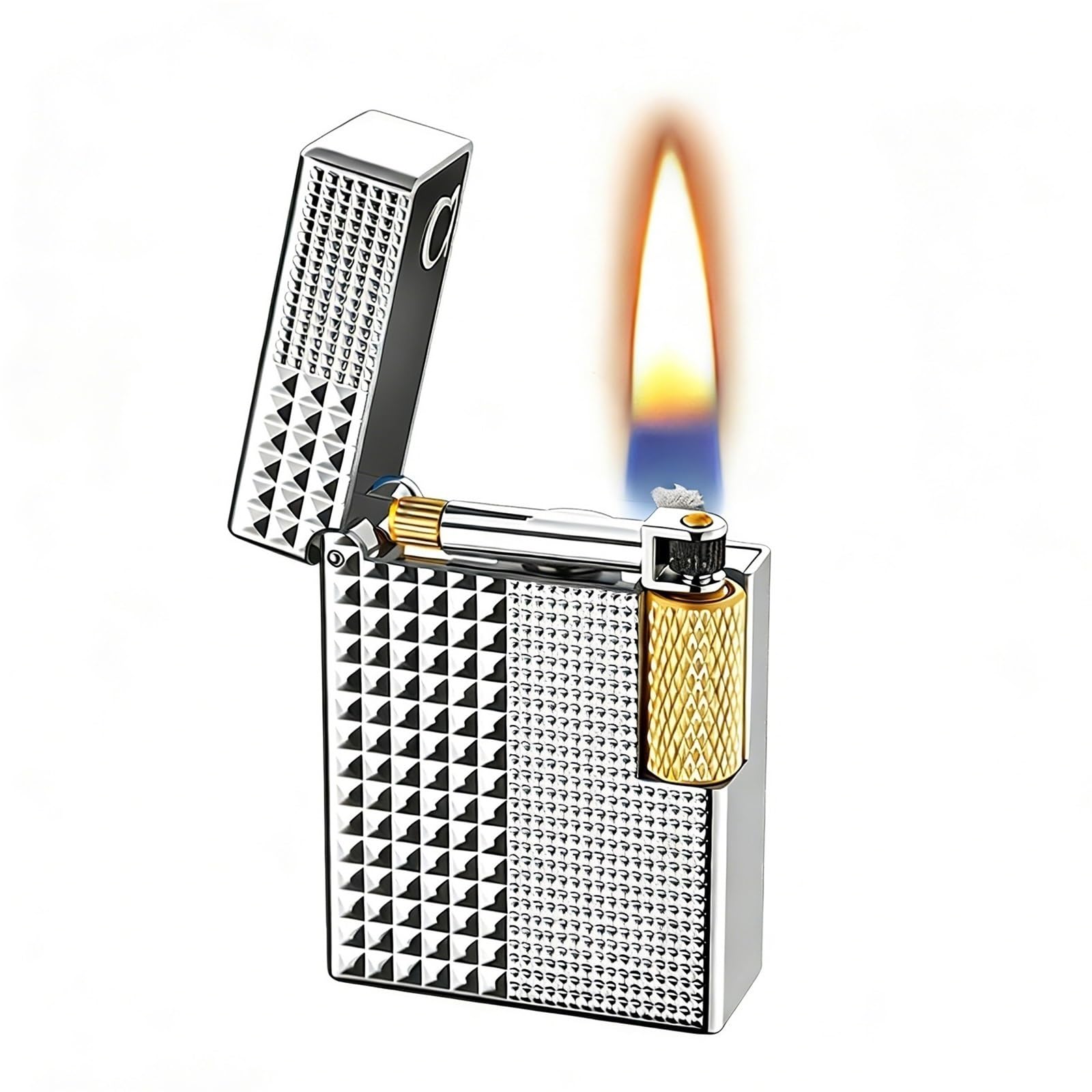 Encendedor retro de queroseno para hombres, el regalo ideal de diseño ligero