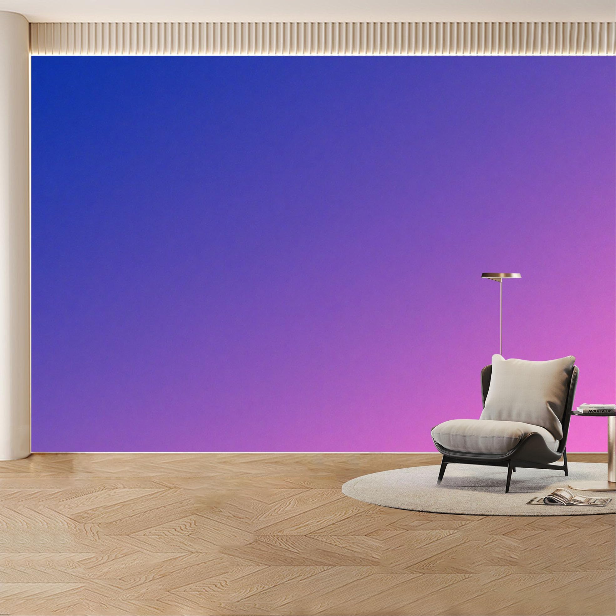 Custom Wall Mural Wallpaper Gradient Abstract Design Removable SelfAdhesive Large Photo for Living Room， Bedroom， Office， Modern Minimalist Aesthetic Style