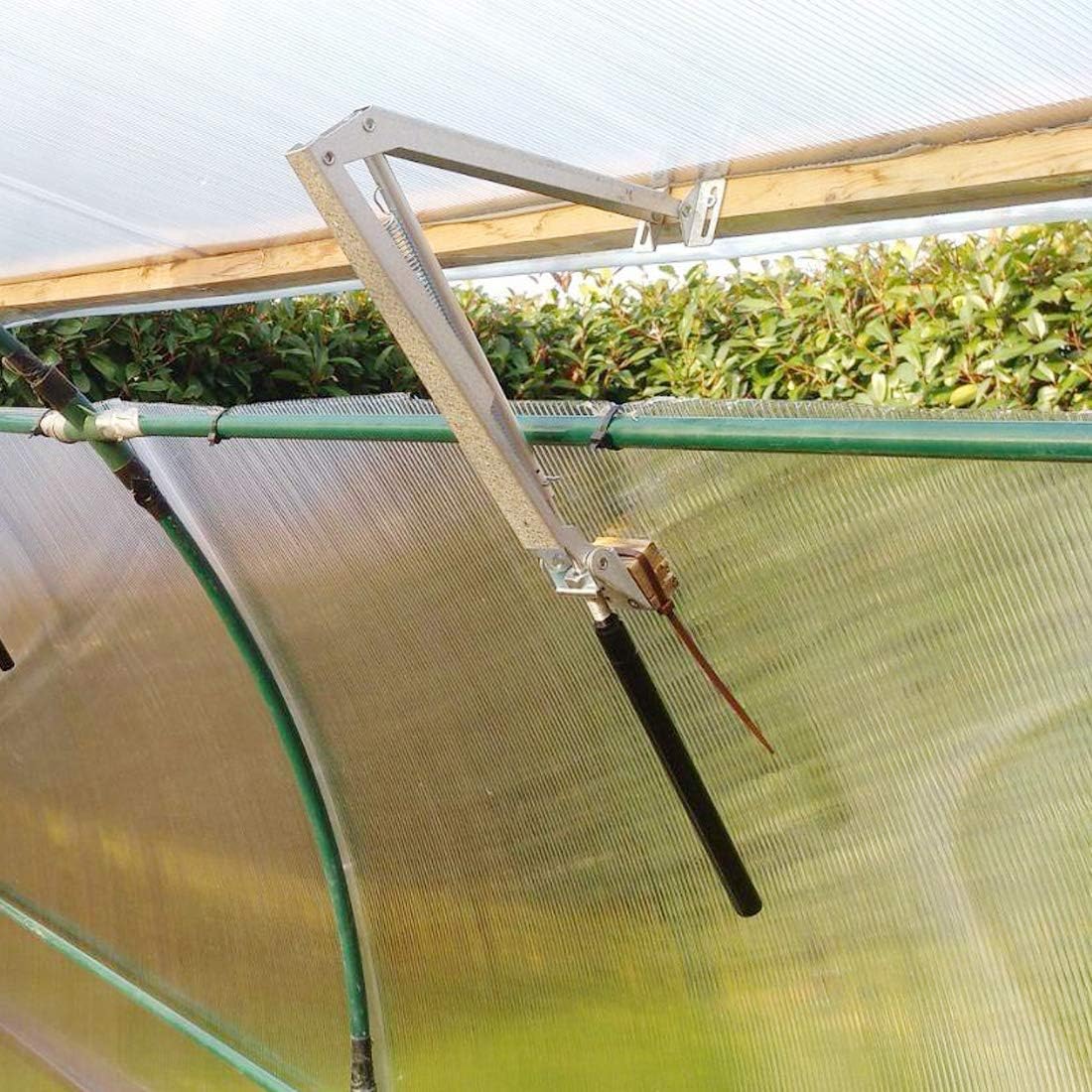 BIBISTORE Greenhouse Automatic Vent Opener Solar Roof Vent Opening Kit for Wooden & Aluminum Greenhouses - Auto Hothouse Window Opener - 15.4 Lbs (7kg)