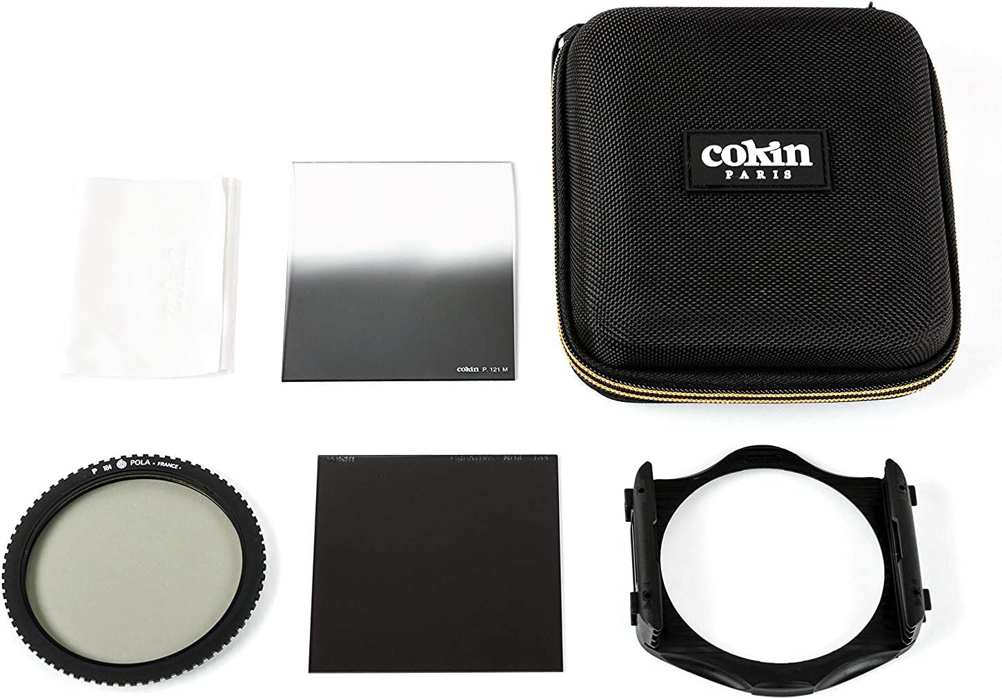 Square Filter Traveller Creative Kit - Includes M (P) Series Filter Holder, Circular Polarizer (P164), ND8 3-Stop (P154), ND4 2-Stop Hard (P121M), Filter Wallet (M3068)