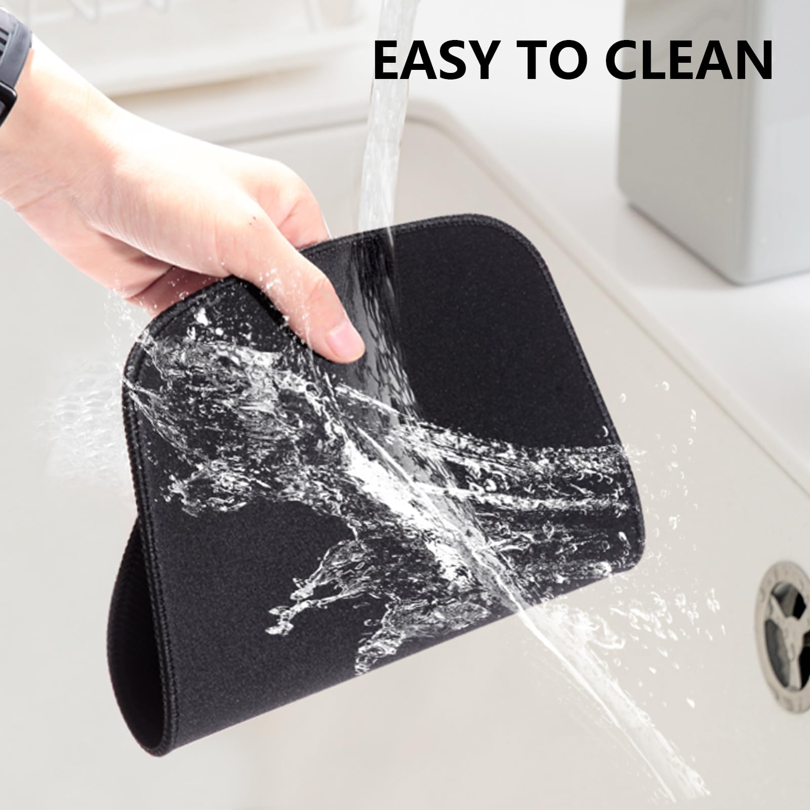 Tappetino Scorrevole Per Planetaria KitchenAid - Gomma Antiscivolo Per Modelli 4.3L-4.8L, Facile Da Pulire - Foto 4