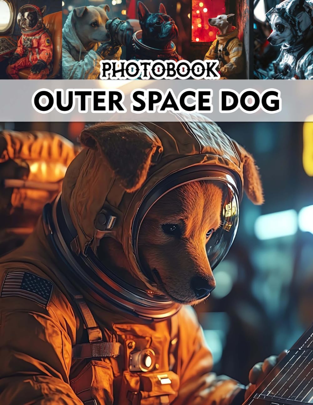 Outer Space Dog Photobook: A Collection of Cosmic Canine Adventures for Space and Animal Enthusiasts
