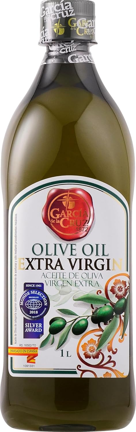（ガルシア エキストラバージン オリーブオイル 1000ml 遮光プラボトル オリーブ農家がつくる オリーブ油 スペイン産 大容量 1L）