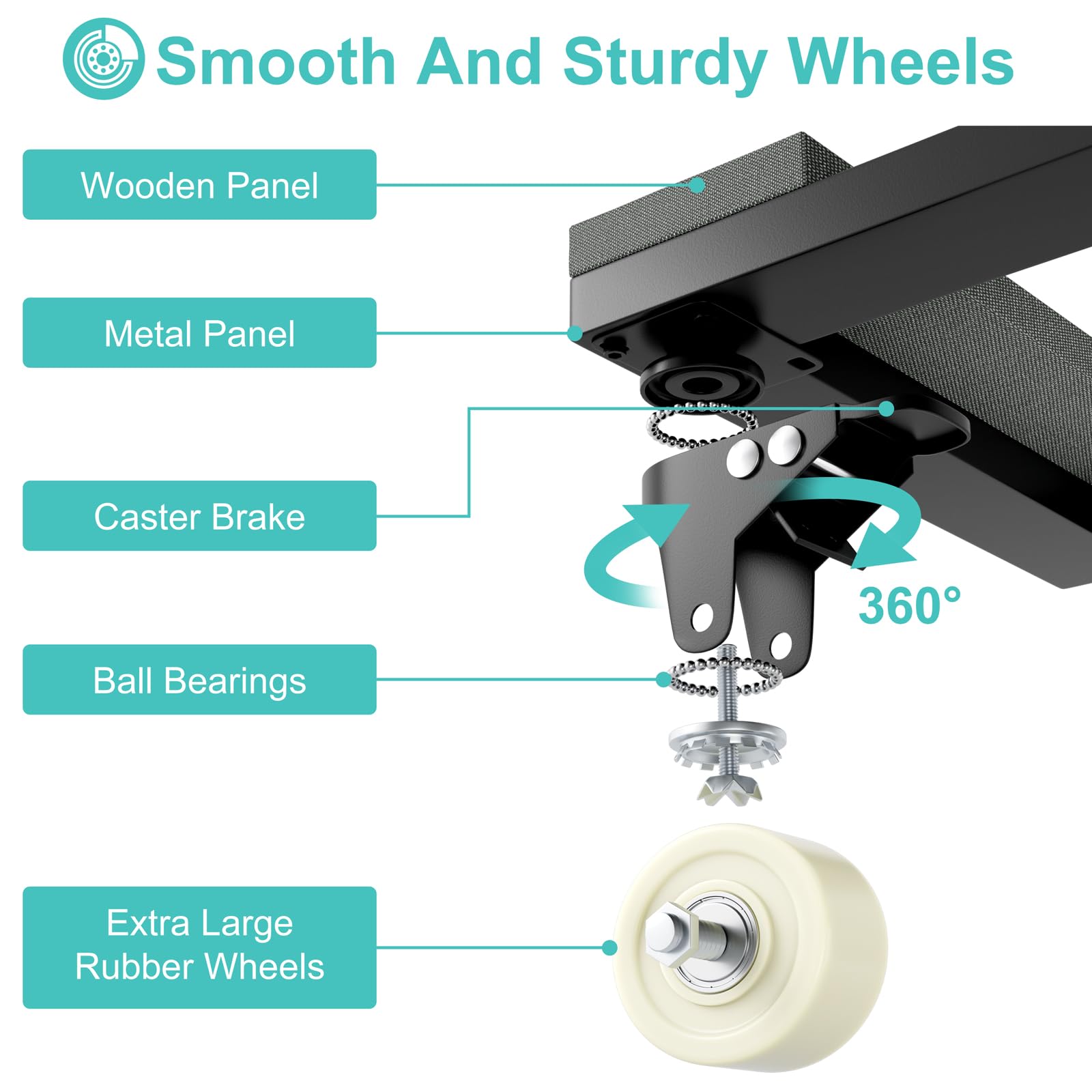 Heavy Duty Furniture Dolly Set - Move Heavy Items -5