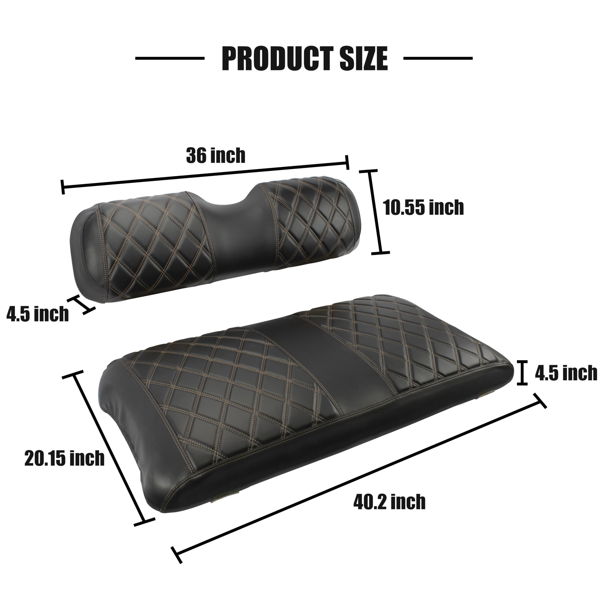 Amazon.com: NOKINS Golf Cart ET Front Seat Covers, No Stapler