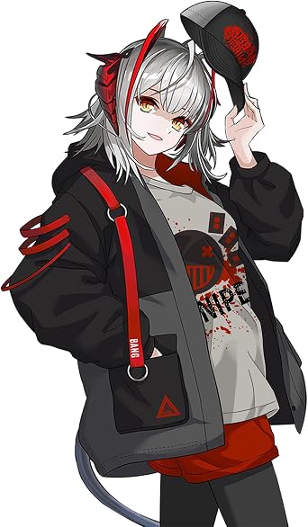 Arknights W Impression Coat T-shirt Cosplay Costume Set Unisex Autumn Winter Clothes T-shirt, L