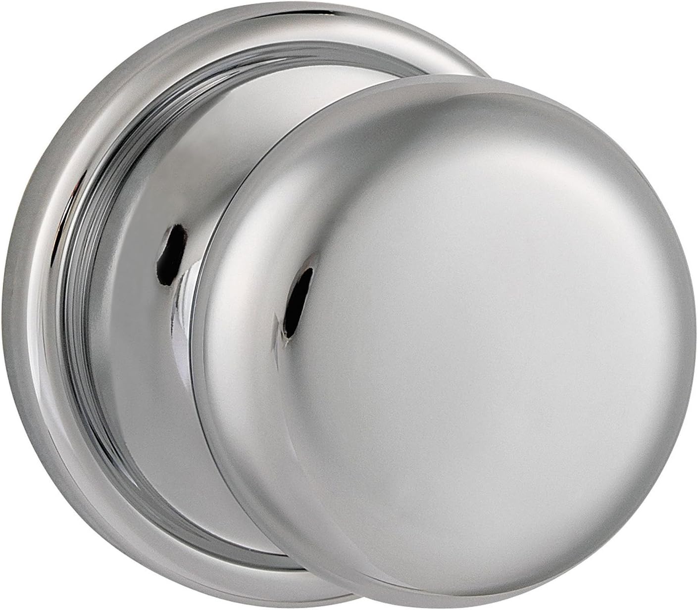 Kwikset Hancock Half-Dummy Knob in Polished Chrome