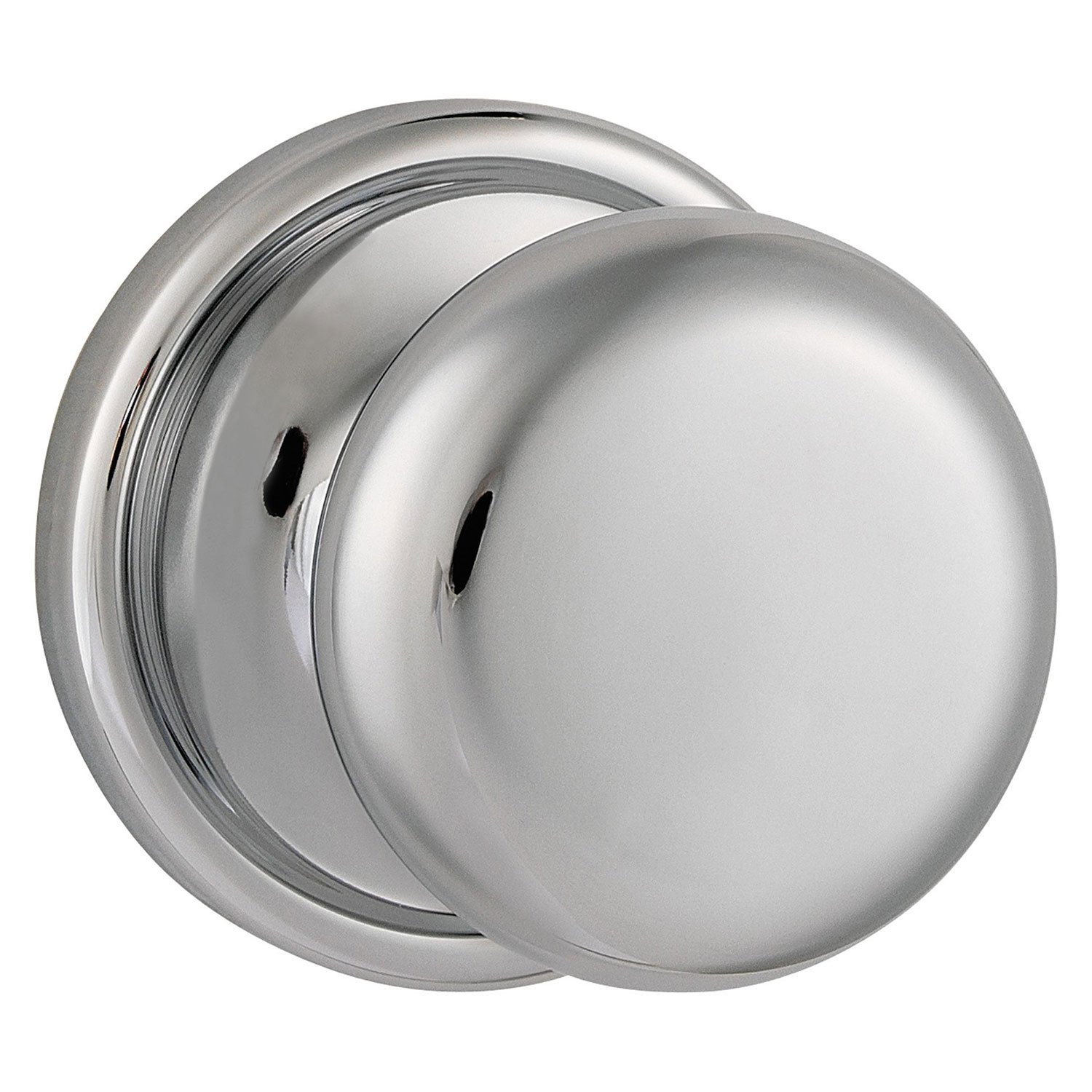 Kwikset Hancock Half-Dummy Knob in Polished Chrome