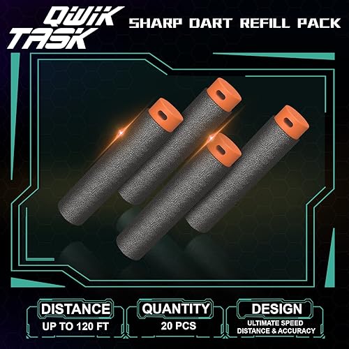 Miniatura 7 de TASKQWIK Toy Gun Attachments for Nerf Guns, DIY Nerf Blaster Upgrade Accessories Compatible with Nerf Modify N-Strike Elite and Modulus Series Toy