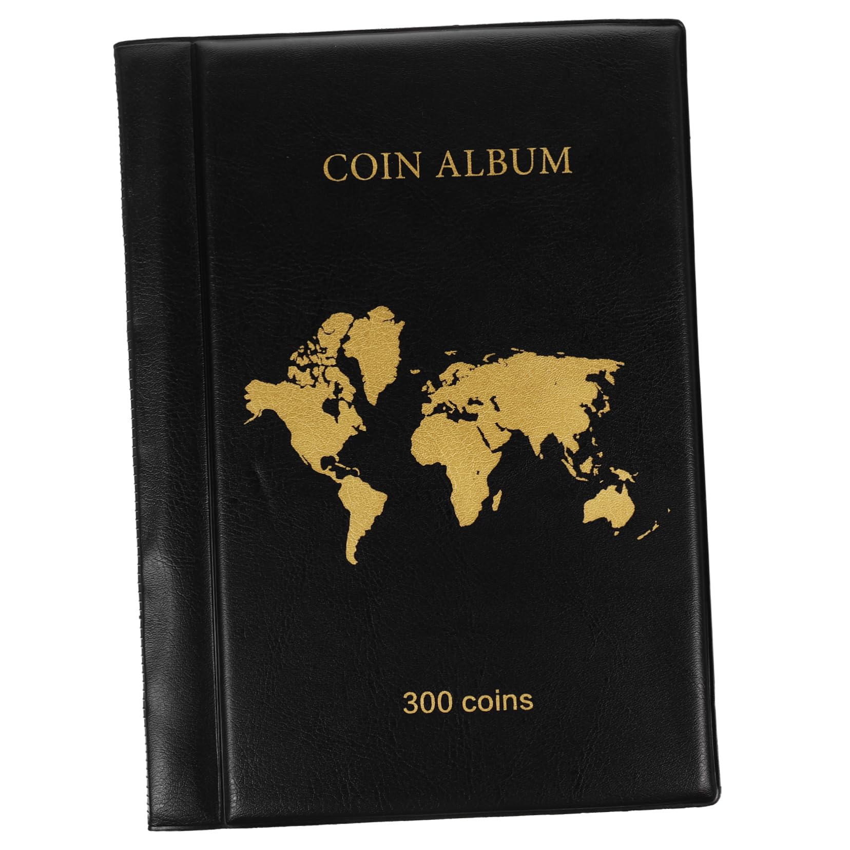 Álbum De Colección De Monedas Fundas De PU para Carpetas Carpeta De Dinero Vitrina para Billetes Coleccionables para Monedas Coleccion