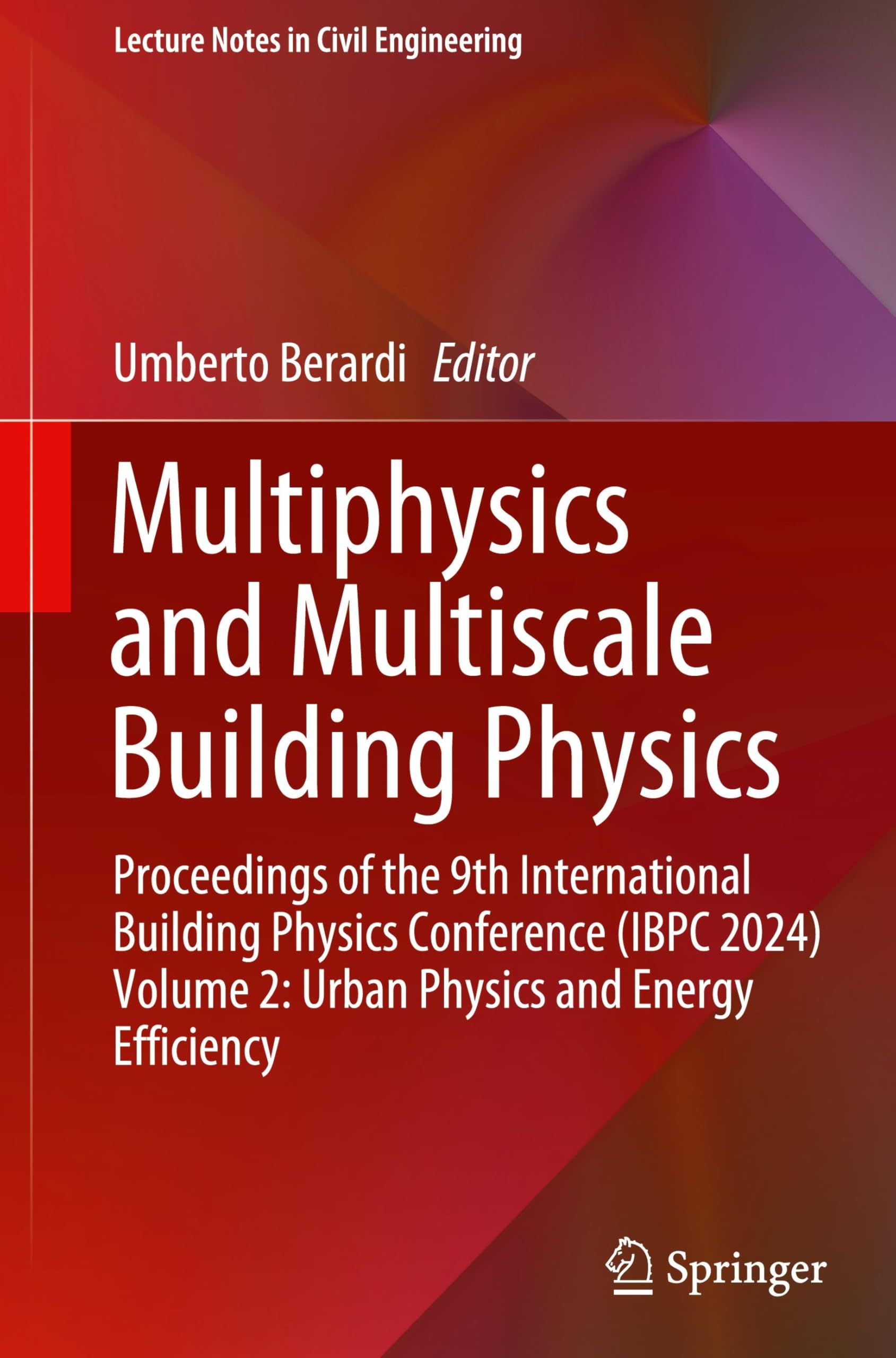 Ibpc 2024 Volume 2 livre scientifique de physique urbaine et thermique