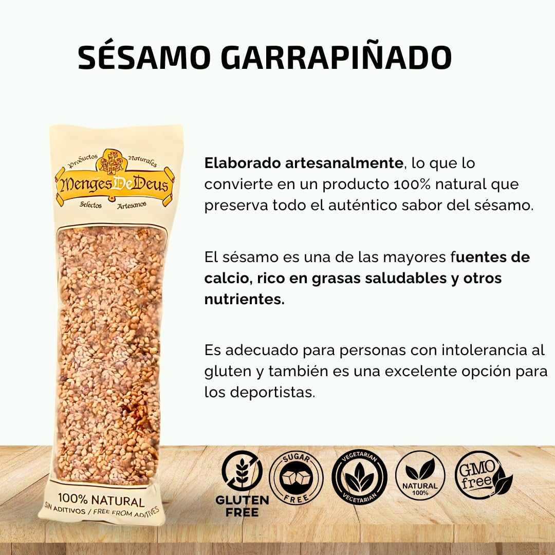 Sésamo Garrapiñado | Sésamo con Azúcar | Formato 1 kg | Frutos secos 100% Naturales | Sin Gluten | Vegano | Sin lactosa | Alto en proteínas | Snack saludable y apto para deportistas (1)