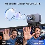 UGREEN FineCam Webcam Full HD 1080P 60FPS Caméra USB PC Mise au Point Fixe - 2