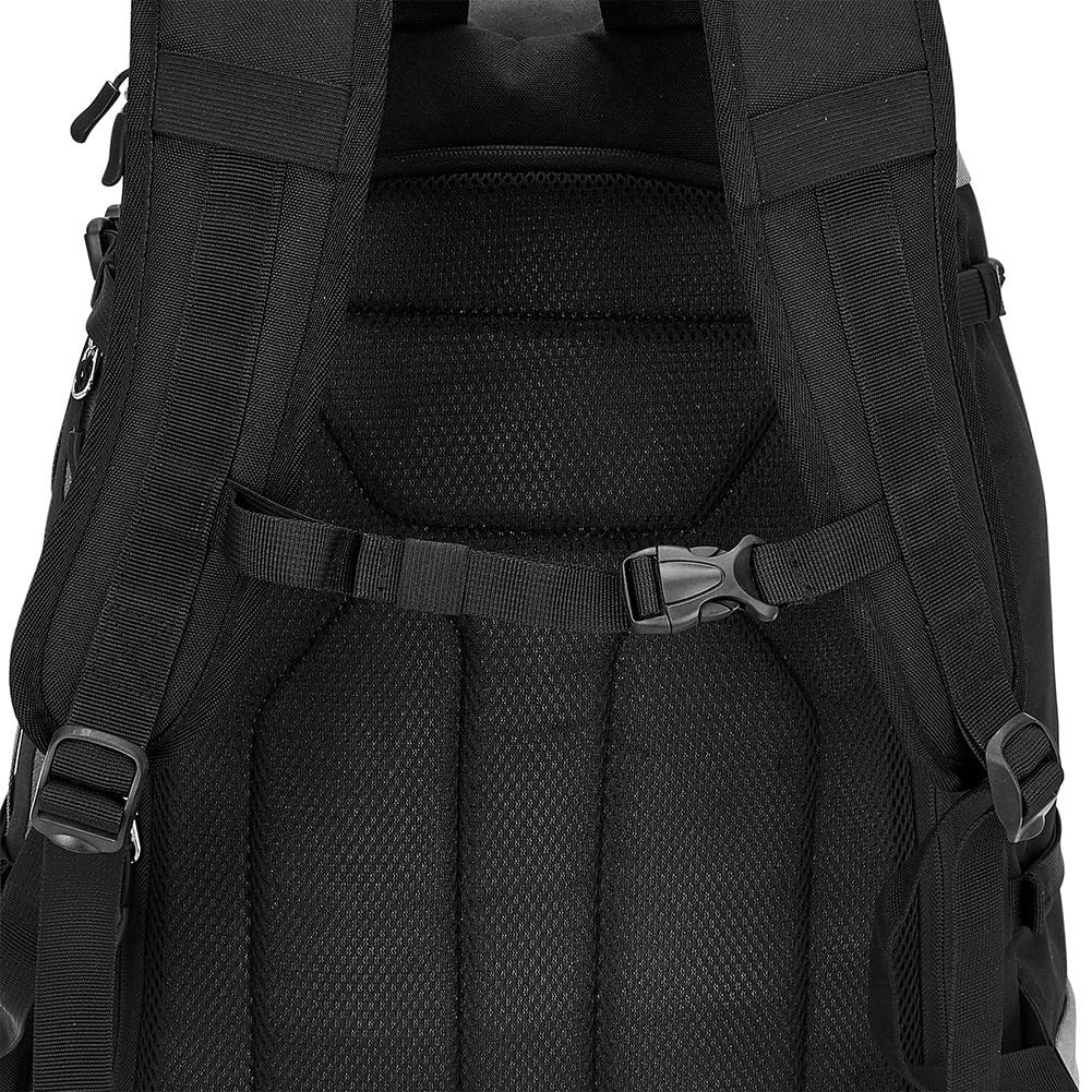 Skischuhtasche mit Helmfach 65L Outdoor-Sportrucksack mit verstellbarer Helmtasche aus Oxford-Gewebe, wasserdichter Stiefel- und Kleideraufbewahrungstasche für Camping Skifahren Schlittschuhtasche