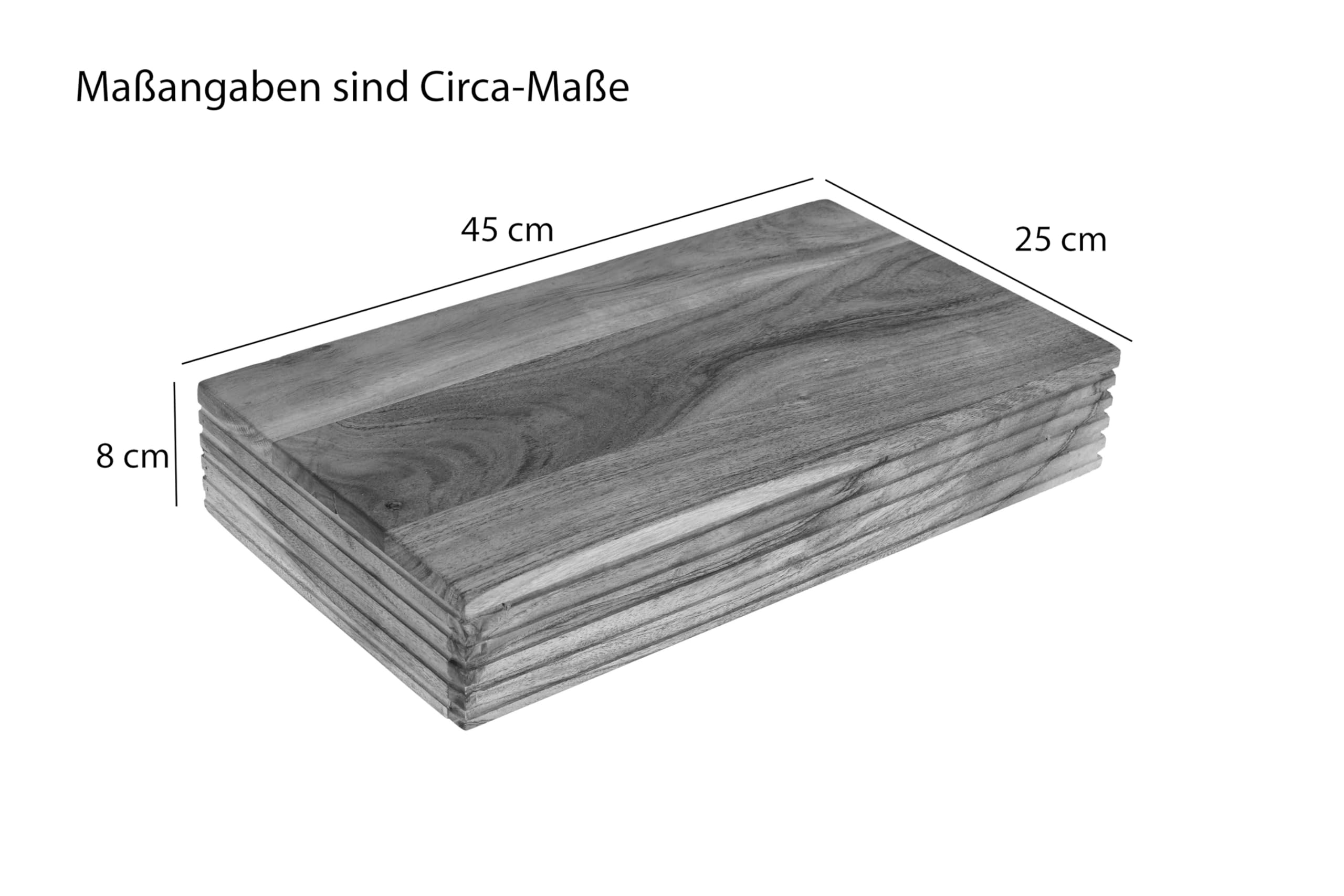 SAM Wandboard Leona 45x25x8 cm, mit Schublade, Akazie Natur