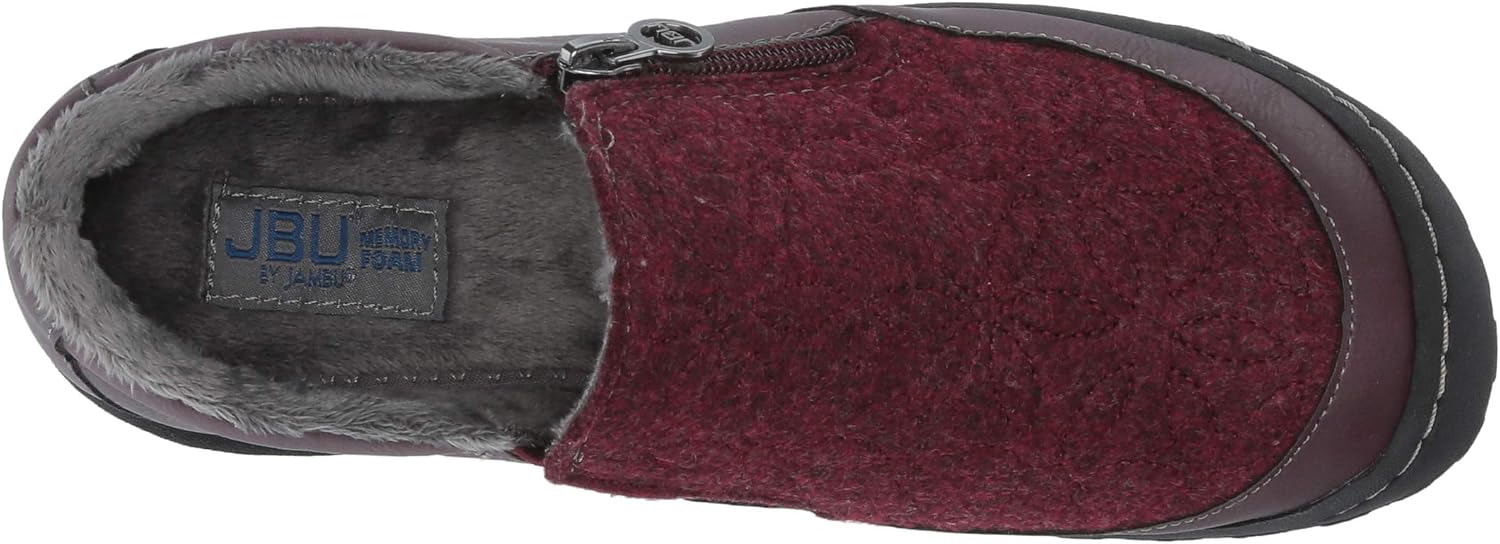 JBU by Jambu Women's Crimson Flat Oxford