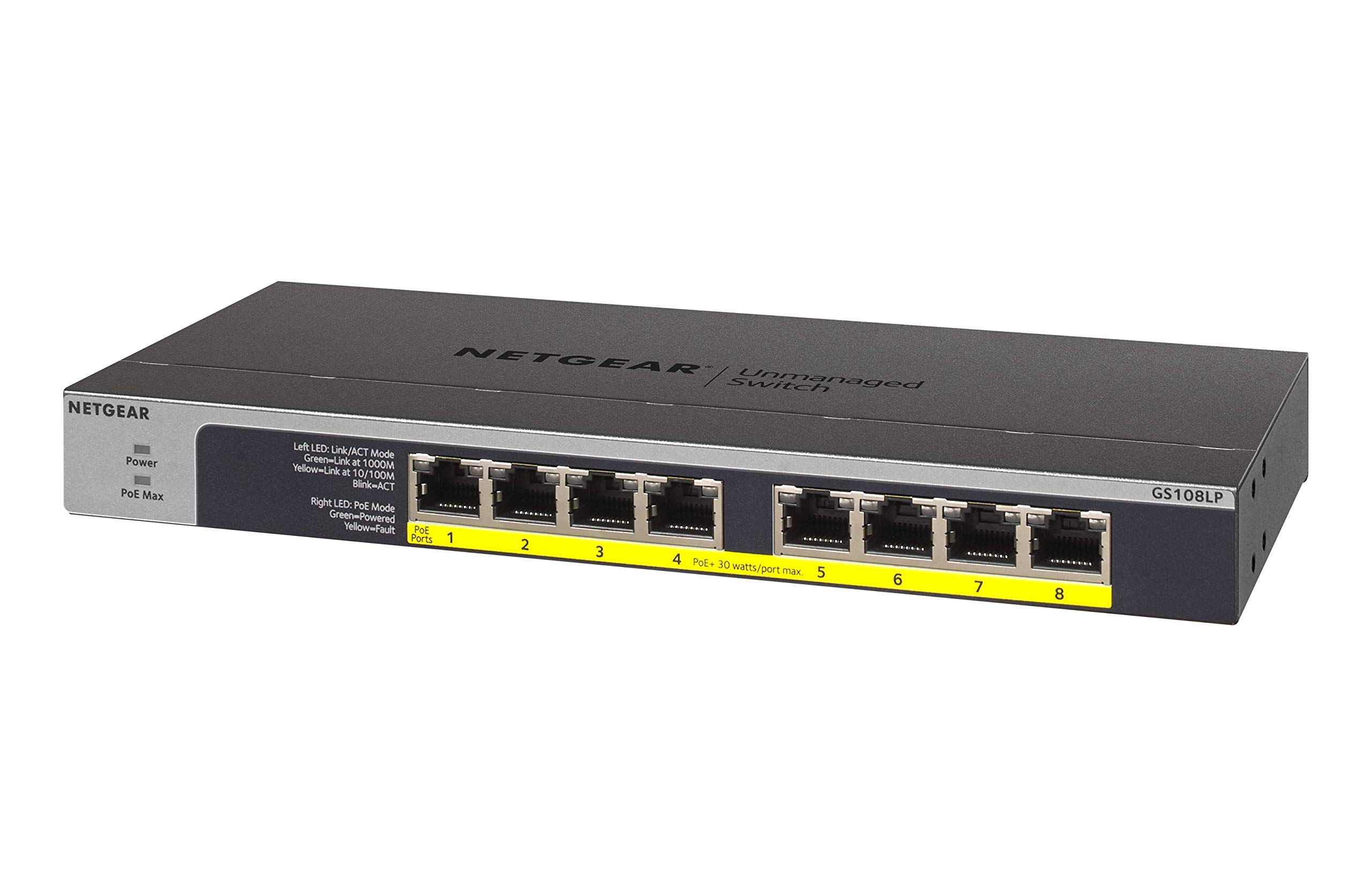 Netgear 8-Port PoE Switch - ProSAFE Protection -4