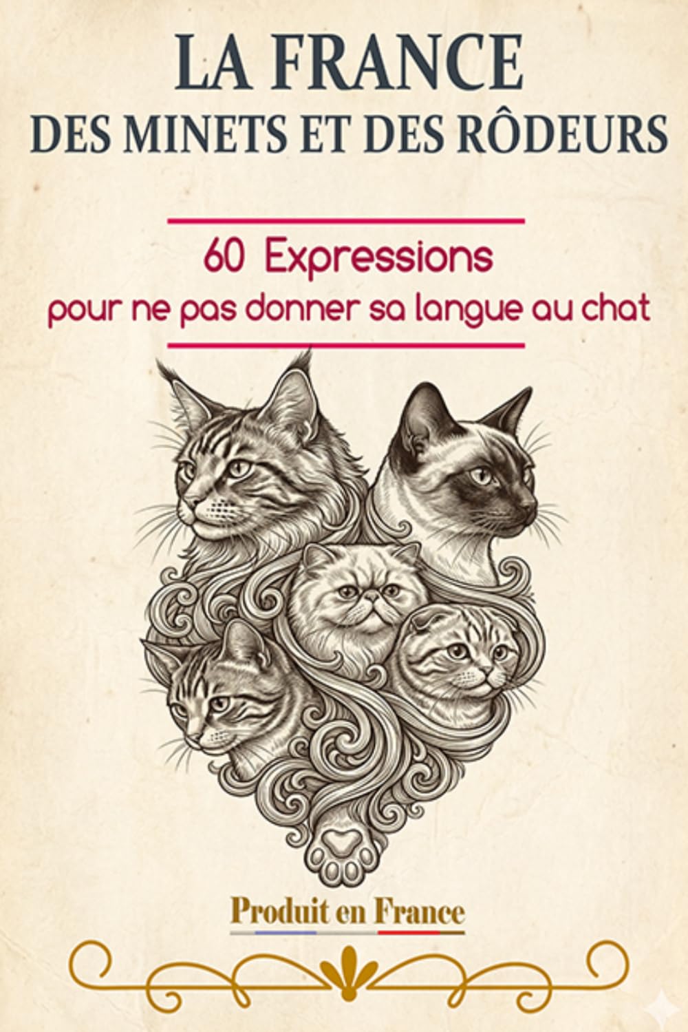 LA FRANCE DES MINETS ET DES RÔDEURS: 60 expressions & proverbes pour ne pas donner sa langue au chat