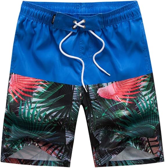 Amazon Infabe 水着 メンズ おしゃれ サーフパンツ 海パン 人気 スイムパンツ ボーダー 短パン ビーチパンツ サーフトランクス ゴムウェスト 水陸両用 旅行 速乾 大きいサイズ 水着 通販