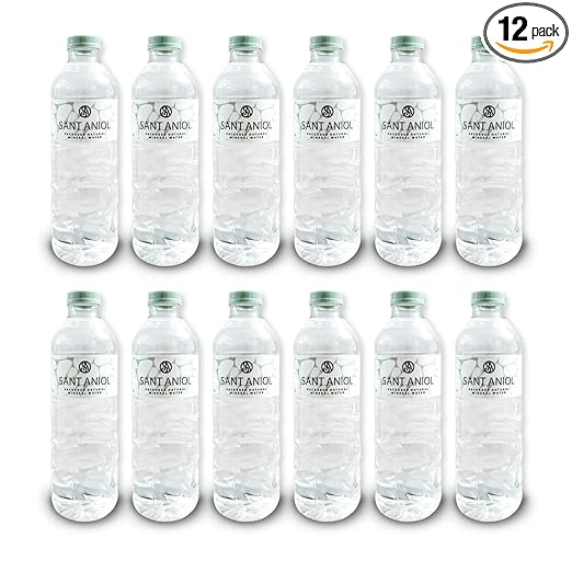 Sant Aniol Natural Mineral Still Water | Volcanic Water | Alkaline Water |Sourced from Spain | Pack of 12, (500ml each) PET bottle