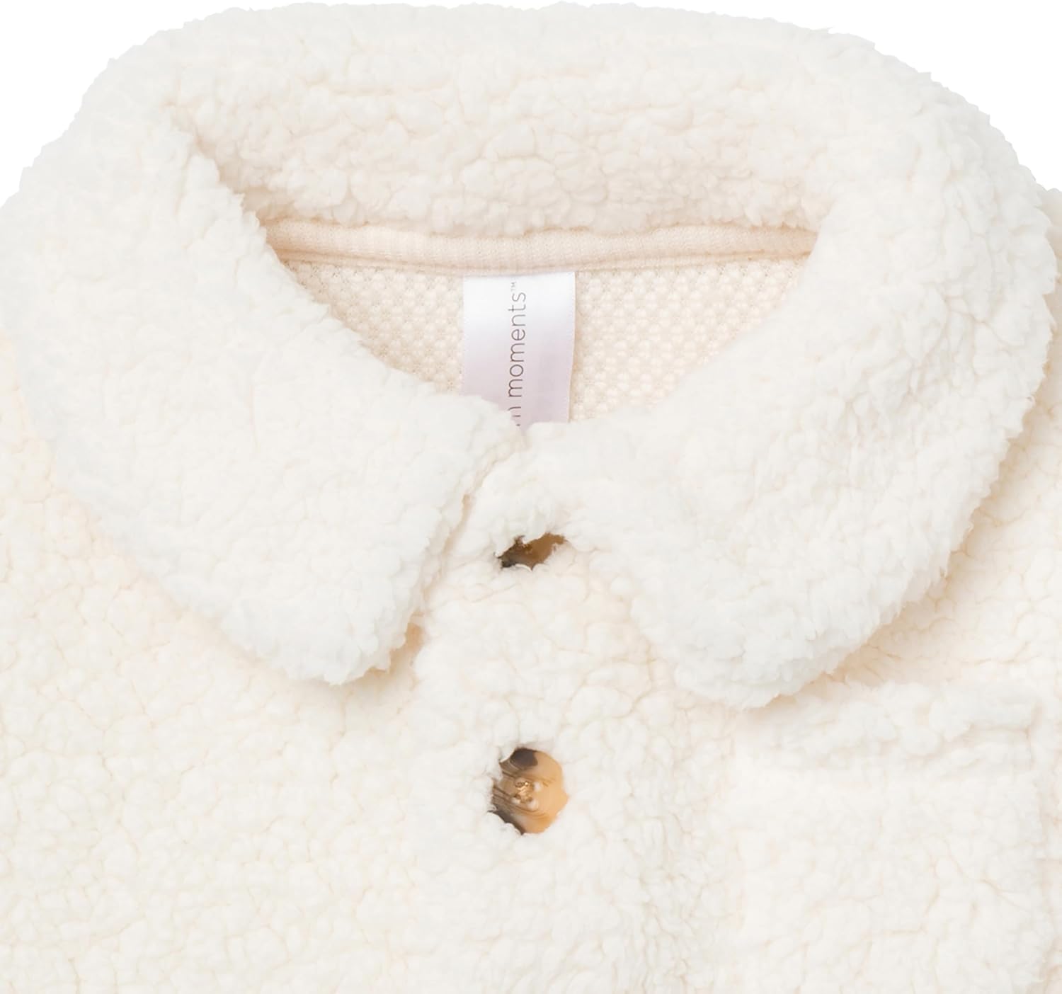 Modern Moments by Gerber Baby Microplush Shacket and Pant Set - Image 4