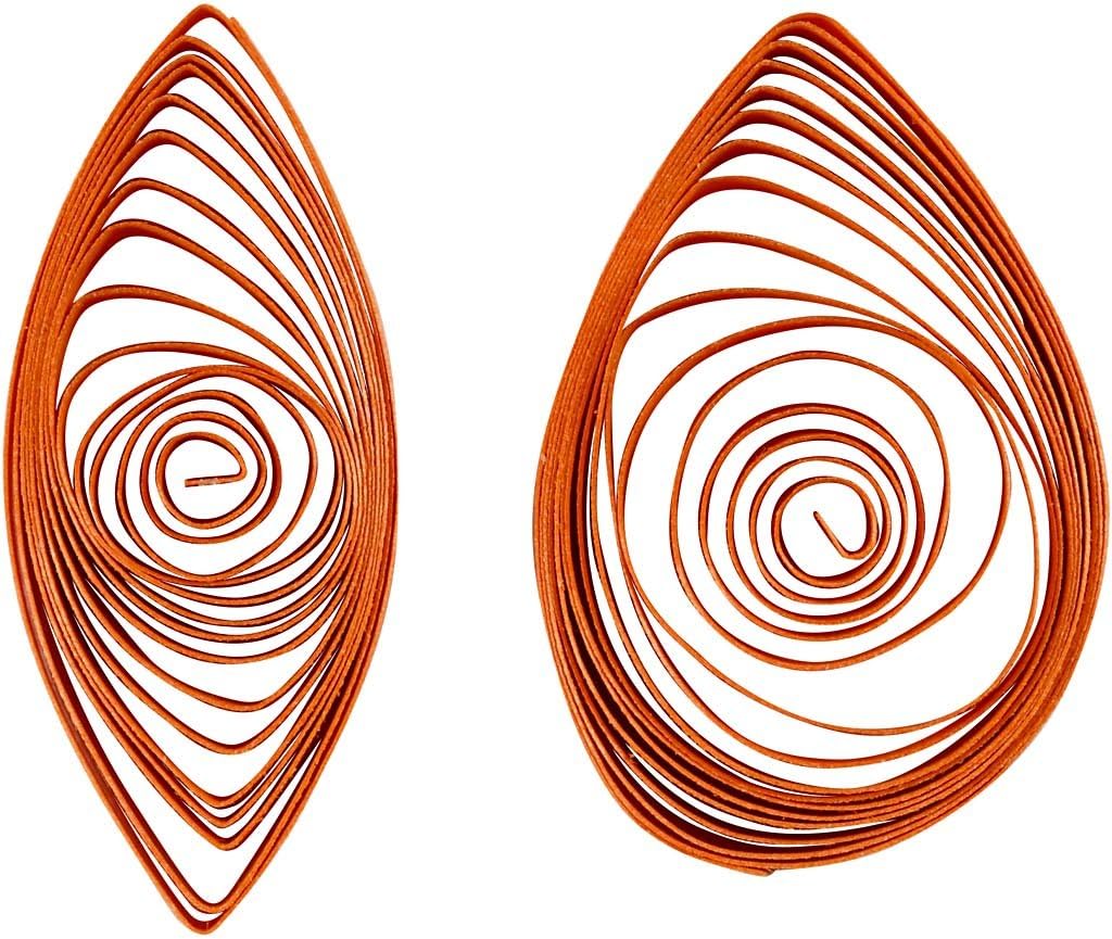 Quilling strips, W: 5 , asstd colors, 100 asstd