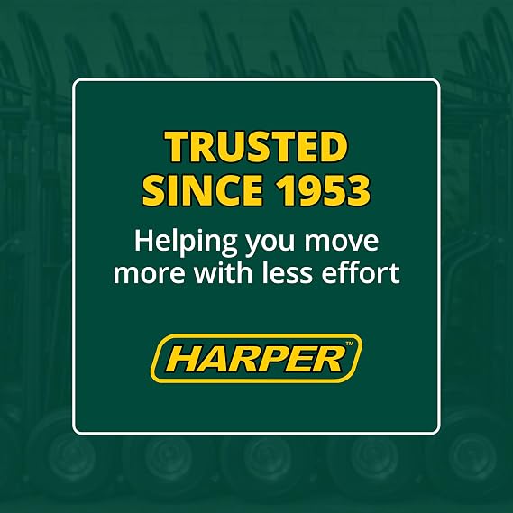 Harper Trucks 6781 Appliance Hand Truck, Dark Green