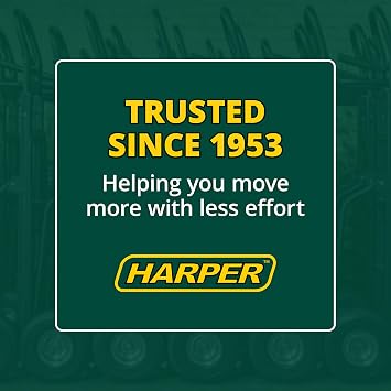 Harper Trucks 6781 Appliance Hand Truck, Dark Green
