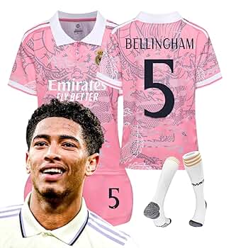レアル・マドリード ベリンハム 5番 半袖 ユニフォーム BELLINGHAM レアル・マドリード BELLINGHAM 5番 半袖 ユニフォーム レアル
