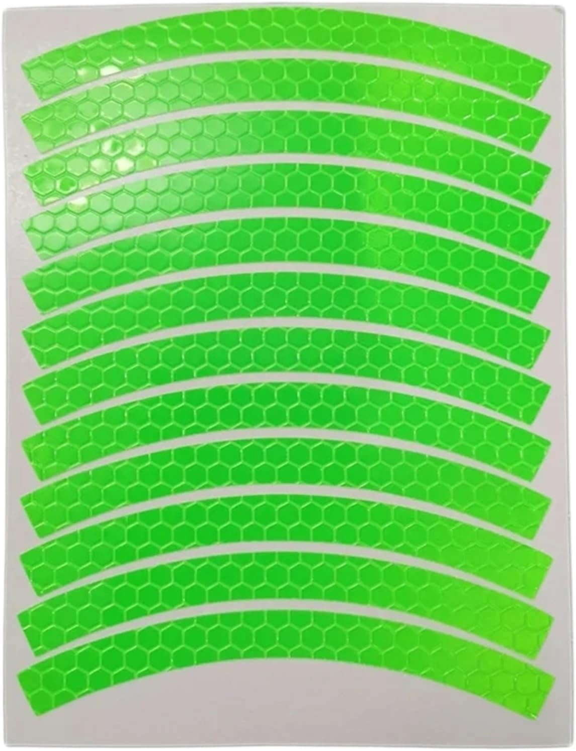 Fluorescent Reflective Wheel Strip, Adhesive Decor Tape for MTB Cycling