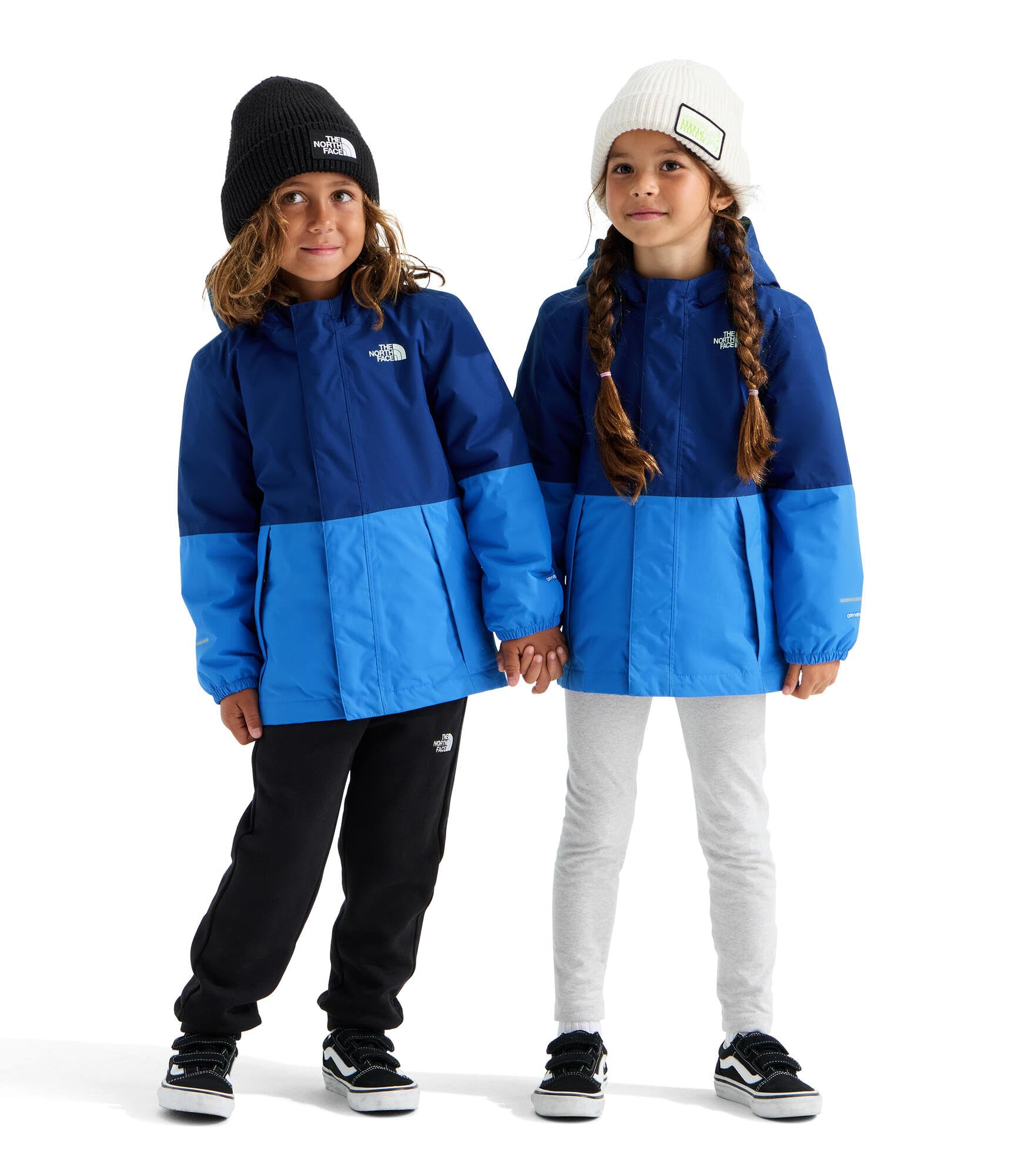 THE NORTH FACE Kids' Antora Rain Jacket | Waterproof, Breathable, 3-piece Hood, Secure Zip Hand Pocket