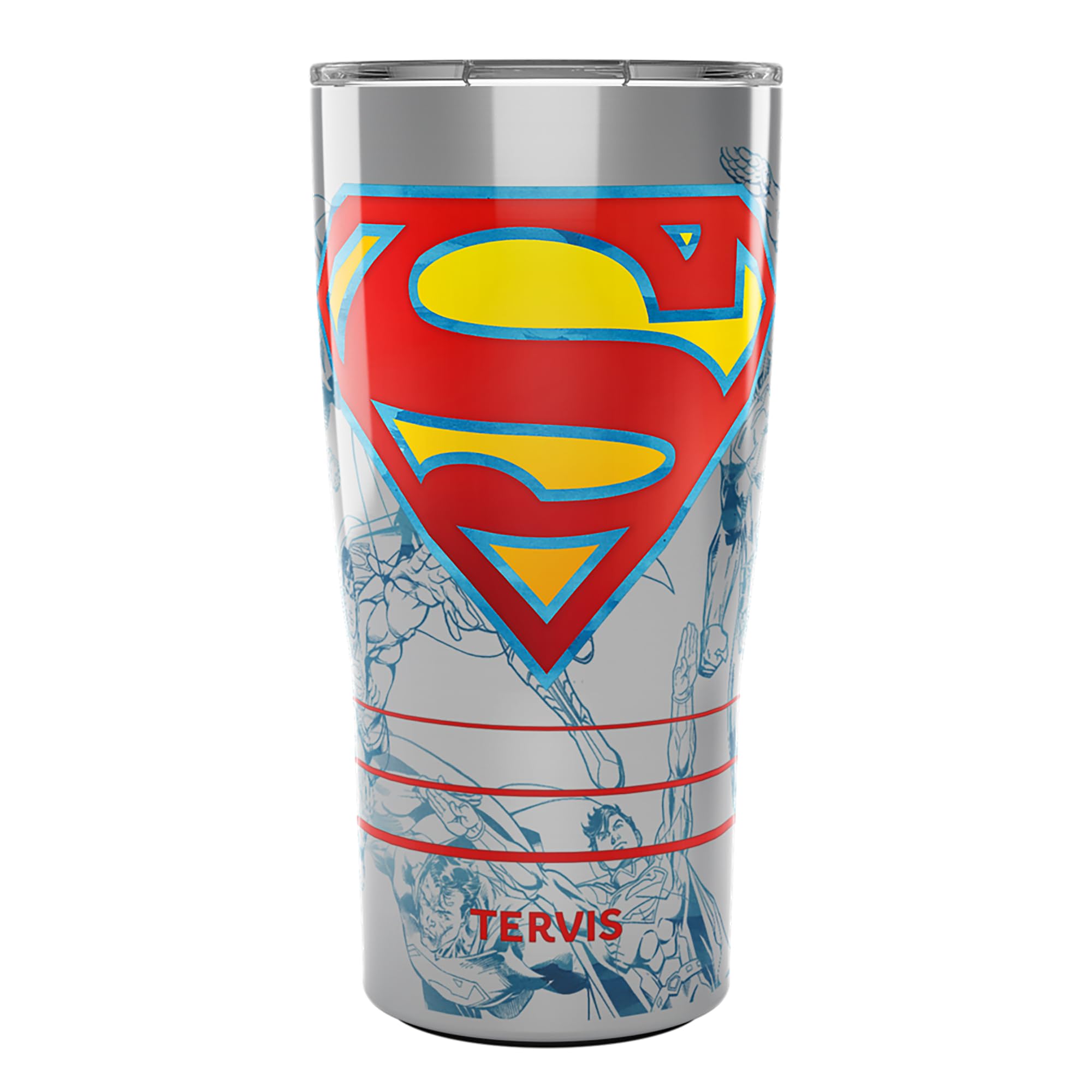 Amazon.com | Tervis Traveler DC Comics Superman Lineage Triple