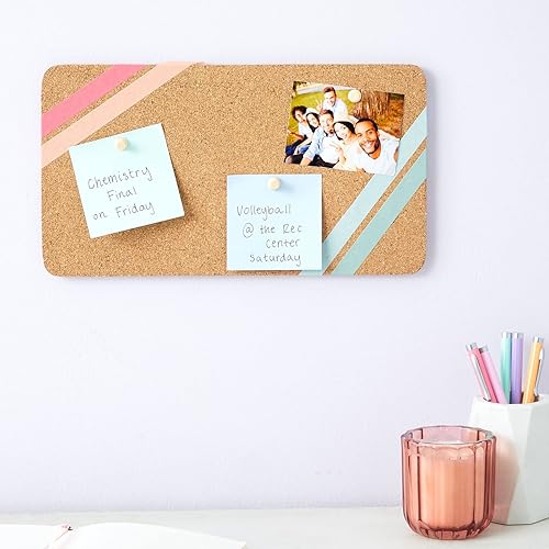 Miniatura 3 de Juvale Salvamanteles rectangulares de corcho para platos calientes, paquete de 3 unidades, 12.5 x 6.6 pulgadas, rectangulares marrones, manteles