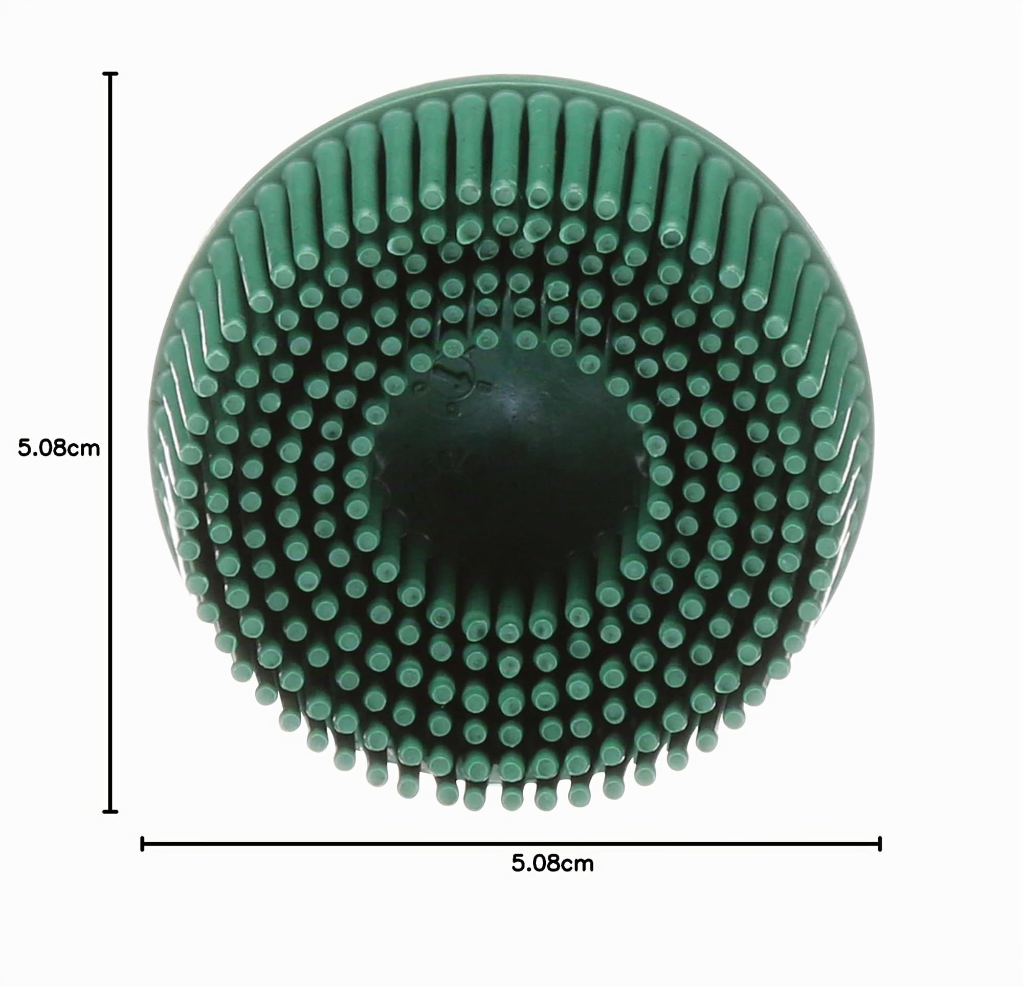 3M Roloc 048011-18730 3M-18730 Disque à poils Roloc, grain 50, taille 2, vert