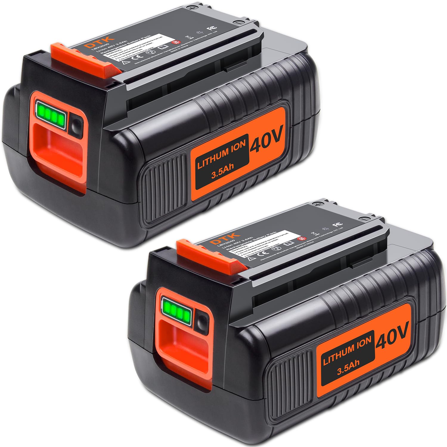 DTK 40V 3600mAh 2-Pack