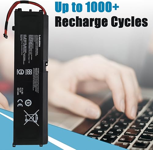 Miniatura 6 de RC30-0270 - Batería de repuesto para laptop Razer Blade 15 2018 2019 Base RZ09-0270 RZ090270 RZ09-02705E76 RZ09-02705E76-R3U1 RZ09-02705E75-R3U1