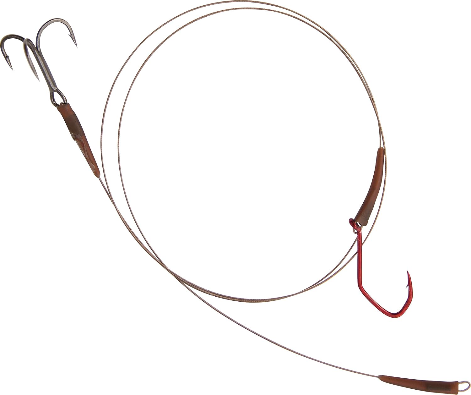 Floating Leader Rig Quantum Unisex – Adult Mr. Pike Float Rig Leader Camouflage 50 cm 1 ...