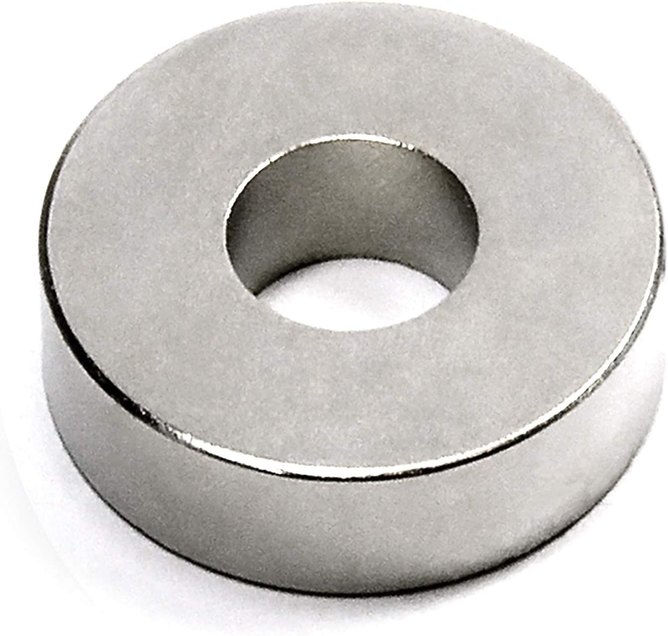 CMS MAGNETICS - (1-Piece) Neodymium Ring Magnet 1.26 Inches OD x 1/2 Inches ID x 3/8 Inches Thick Rare Earth Magnet for DIY Science Crafts Holding
