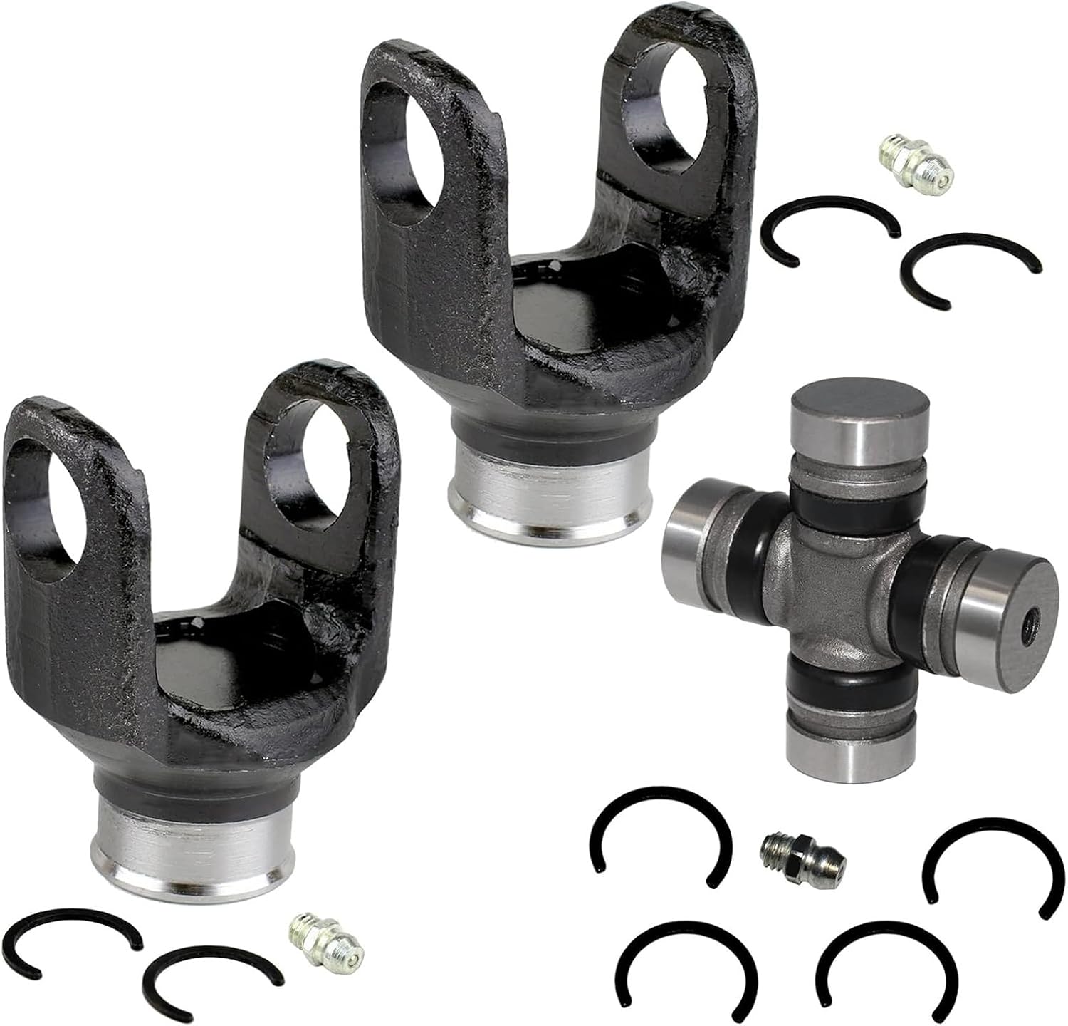 Replacement Rear Drive Shaft Pairing Yokes for Suzuki LT-Z250 Quadsport Z250 2004-2009