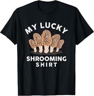 Funny Morel Mushroom Hunting Whisperer Men Women Kids Gifts T-Shirt