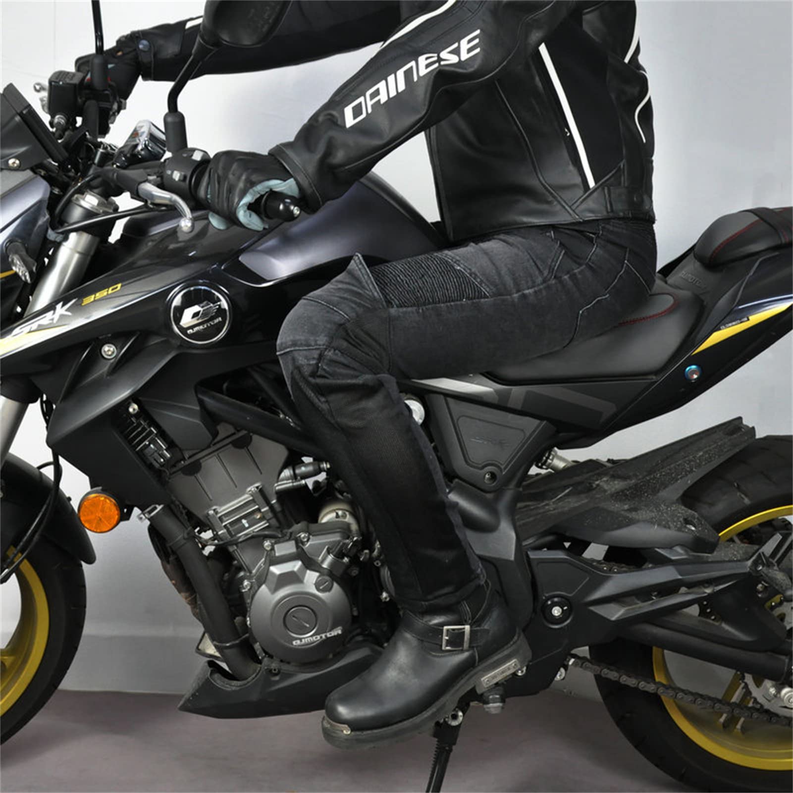 Pantaloni Da Uomo E Da Donna Per Motociclismo, Moto Biker Jeans Rinforzato Protezione Pantaloni Moto Pantaloni In Denim Pantaloni Da Corsa