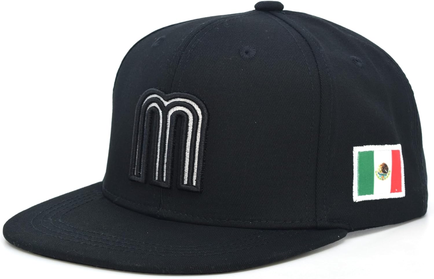 Mexico Toddler Kids Cotton Snapback Hats Toddler Boys Flag Toddler Embroidery Caps