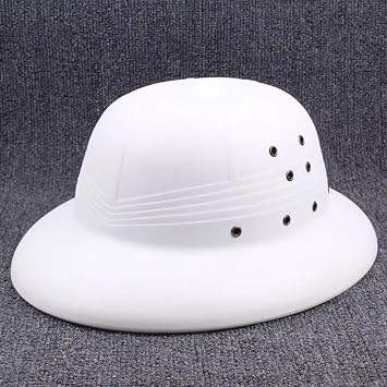 Pith Helmet Vietnam Hat Work Safety Protective Helmet Cap Waterproof Sun Hat Jungle Outdoor Head Protection Miners Cap